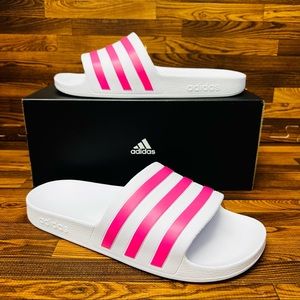 adidas slides pink